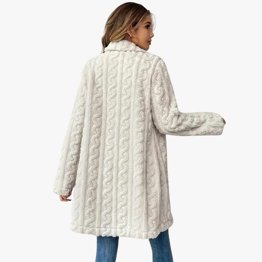 Women’s Stylish Winter Fur Coat | Chic