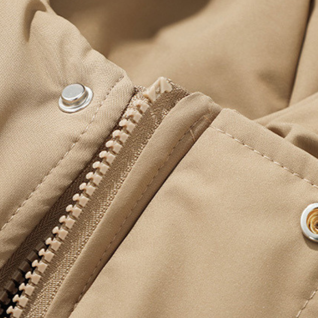 Men’s Puffer Jacket with Hood | Stylish Winter Outerwear