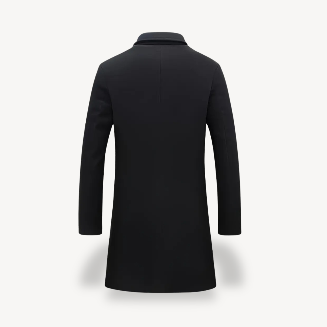 Men’s Classic Overcoat | Structured Design