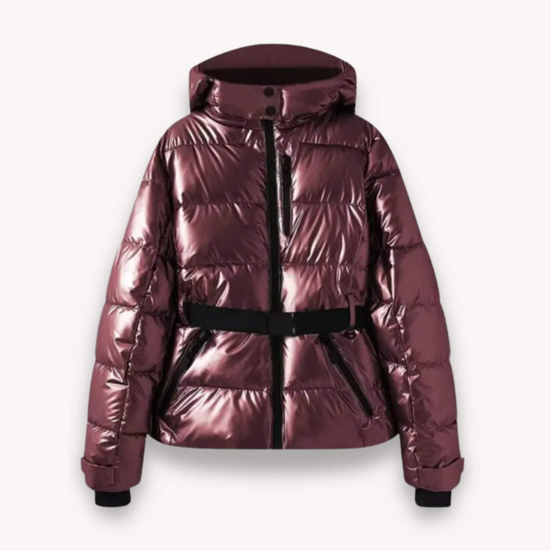 Women’s Stylish Down Puffer Jacket | Belted