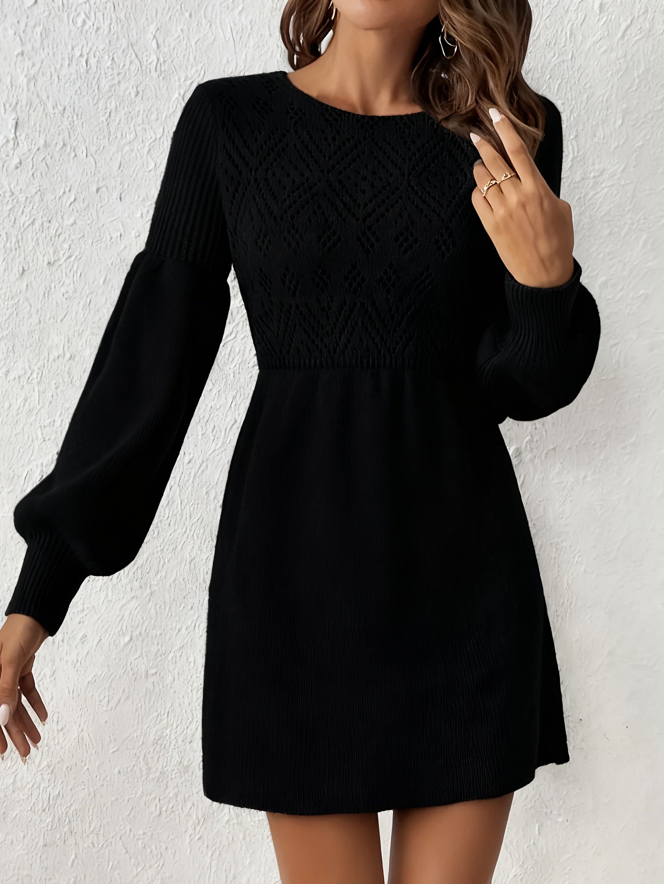 Women’s Refined Jumper Dress | Midi