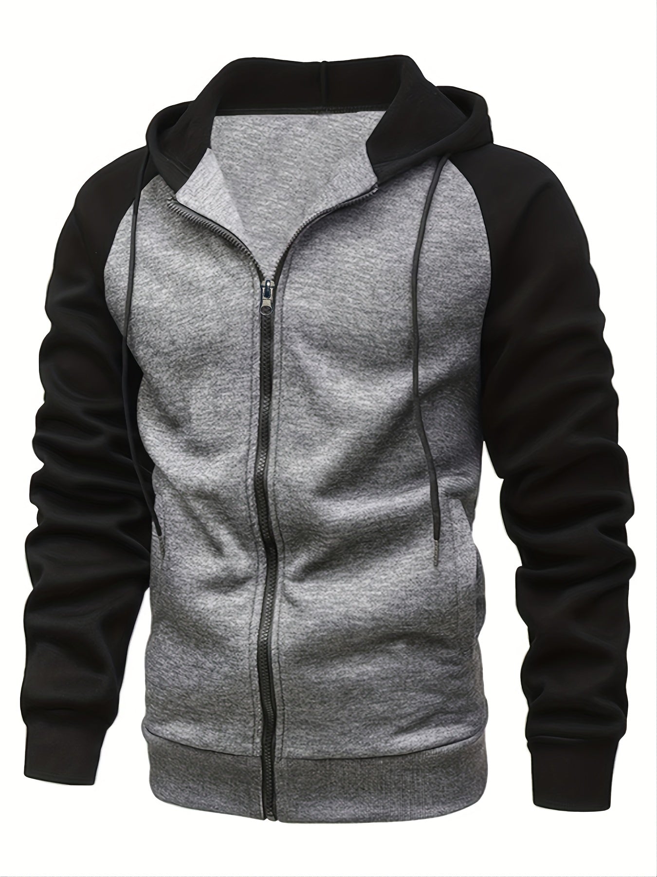 Men’s Cozy Two-Tone Hoodies | Long Sleeves