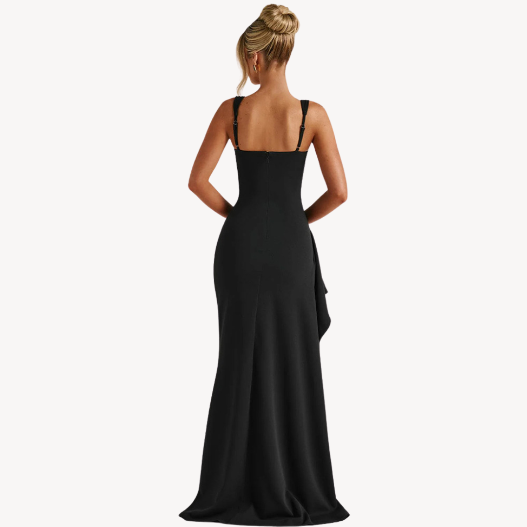 Women’s Black Maxi | Stylish Wedding Guest Dress
