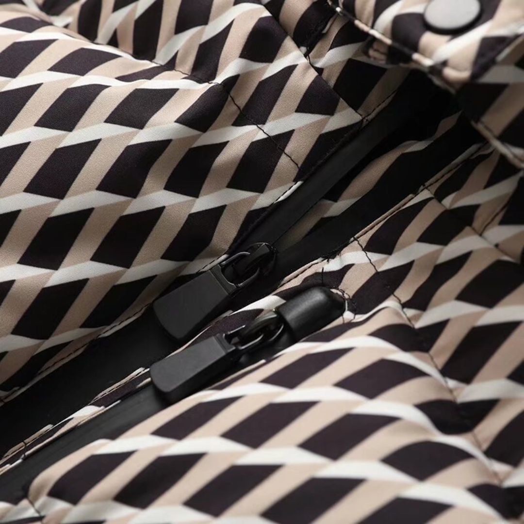 Women’s Stylish Down Puffer Jacket | Belted