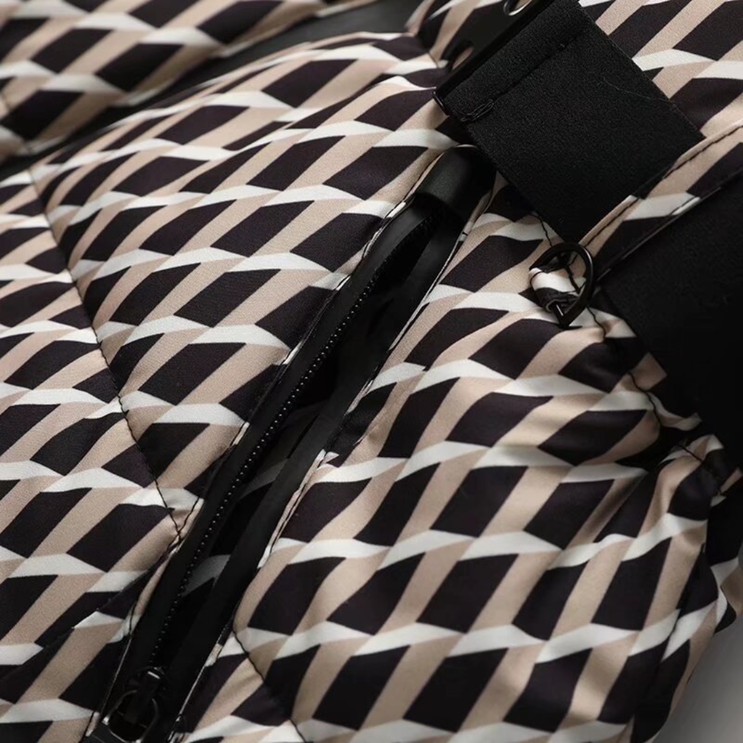 Women’s Stylish Down Puffer Jacket | Belted