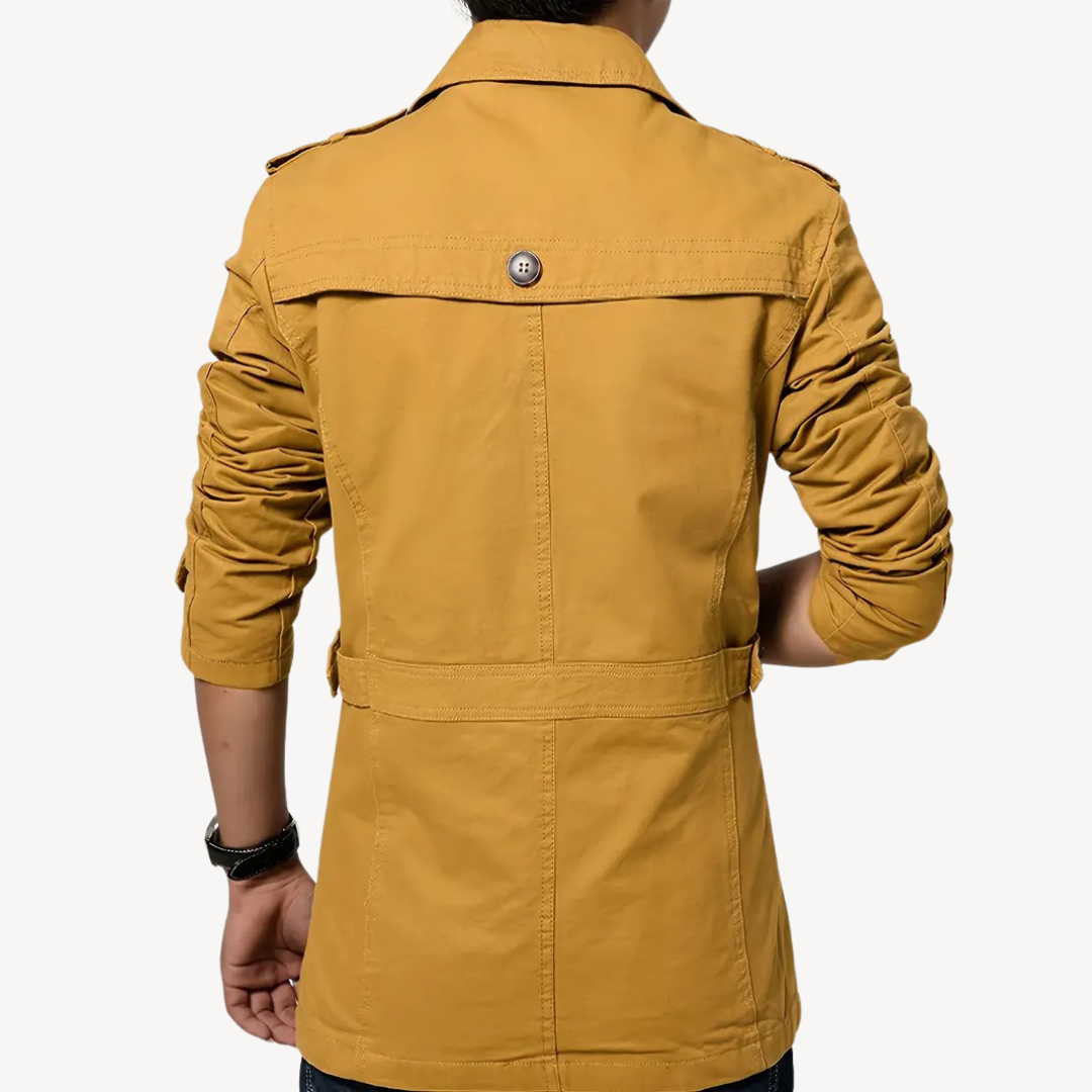 Men’s Classic Trench Coat | Tailored Design