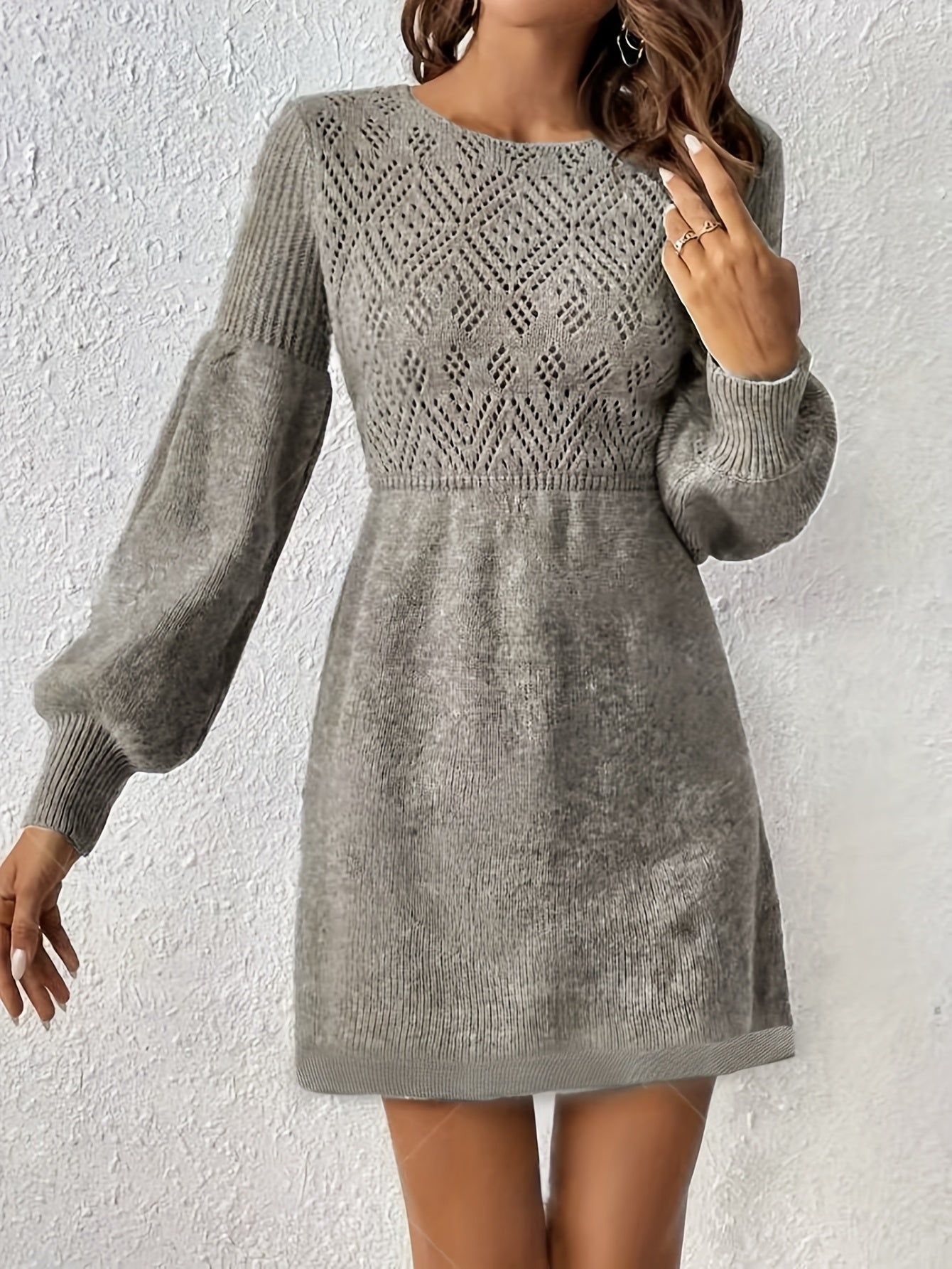 Women’s Refined Jumper Dress | Midi