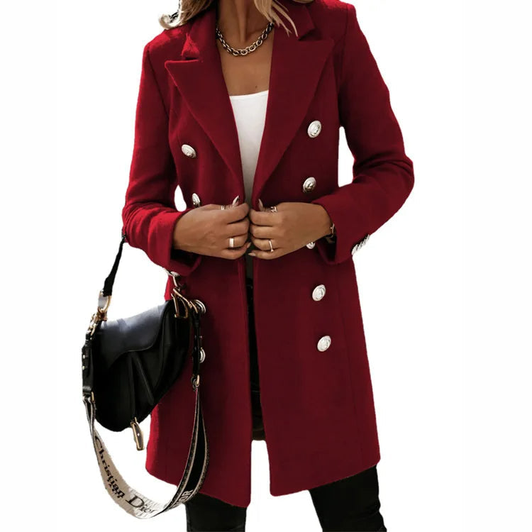 Women’s Long Coat | Refined Silhouette