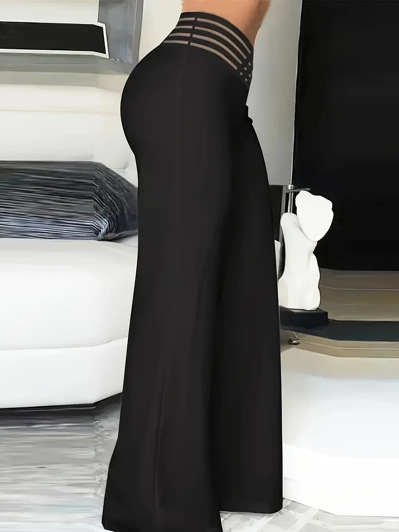 Women’s Stylish Wide Leg Trousers | High-Waist Silhouette