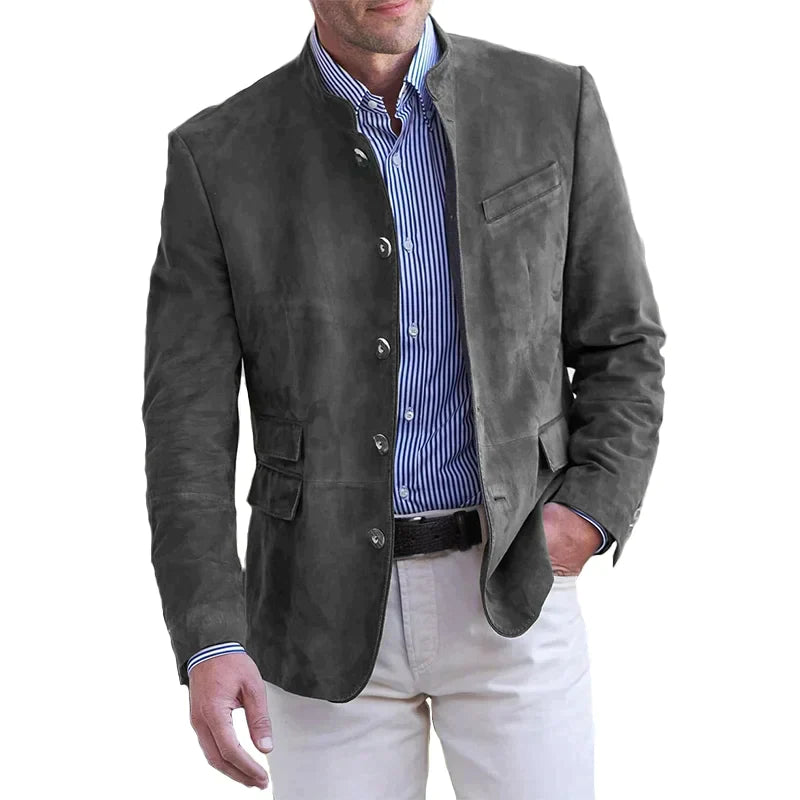 Men’s Structured Blazer Jacket | Layered Style