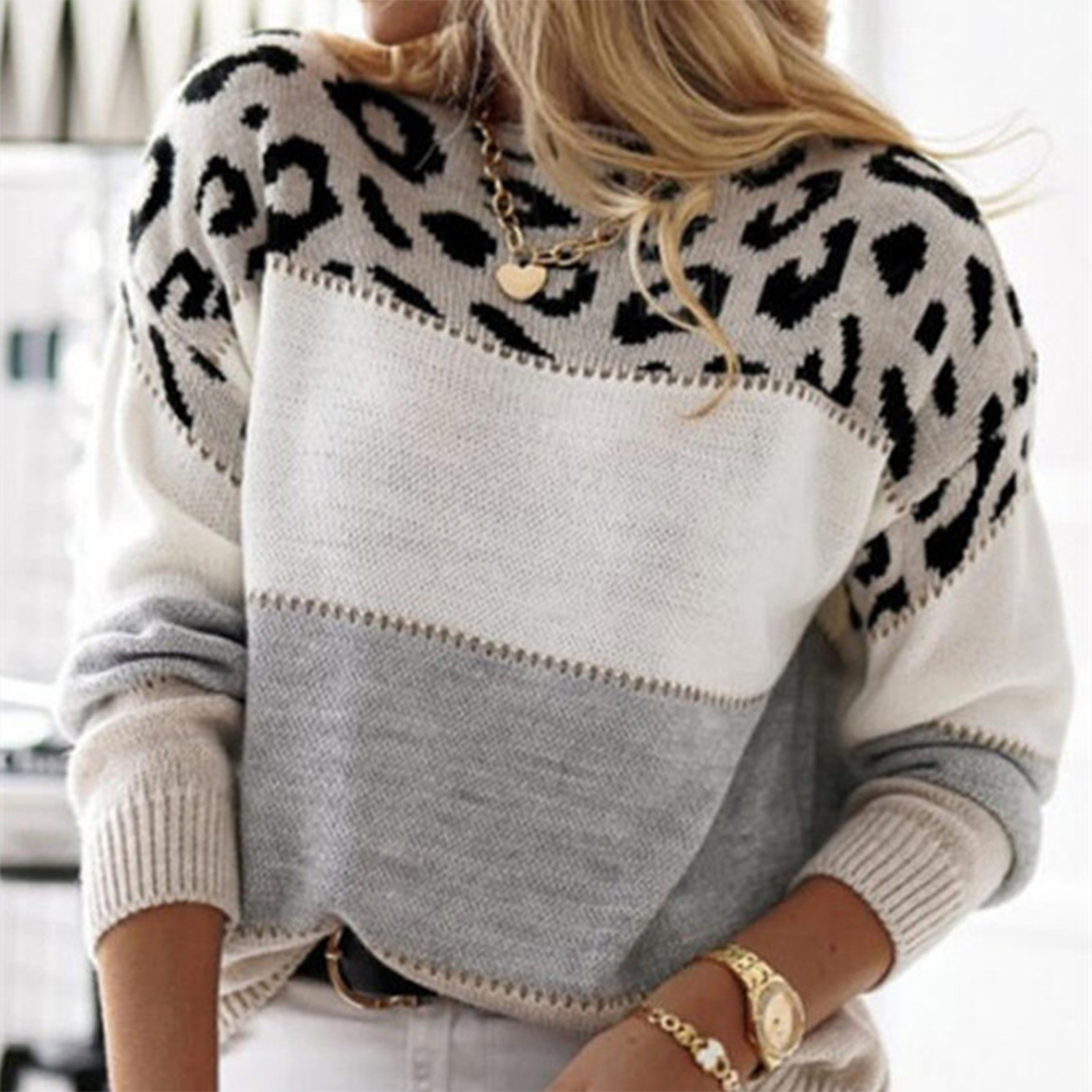 Women’s Trendy Printed Jumper | Stylish Winter Wear