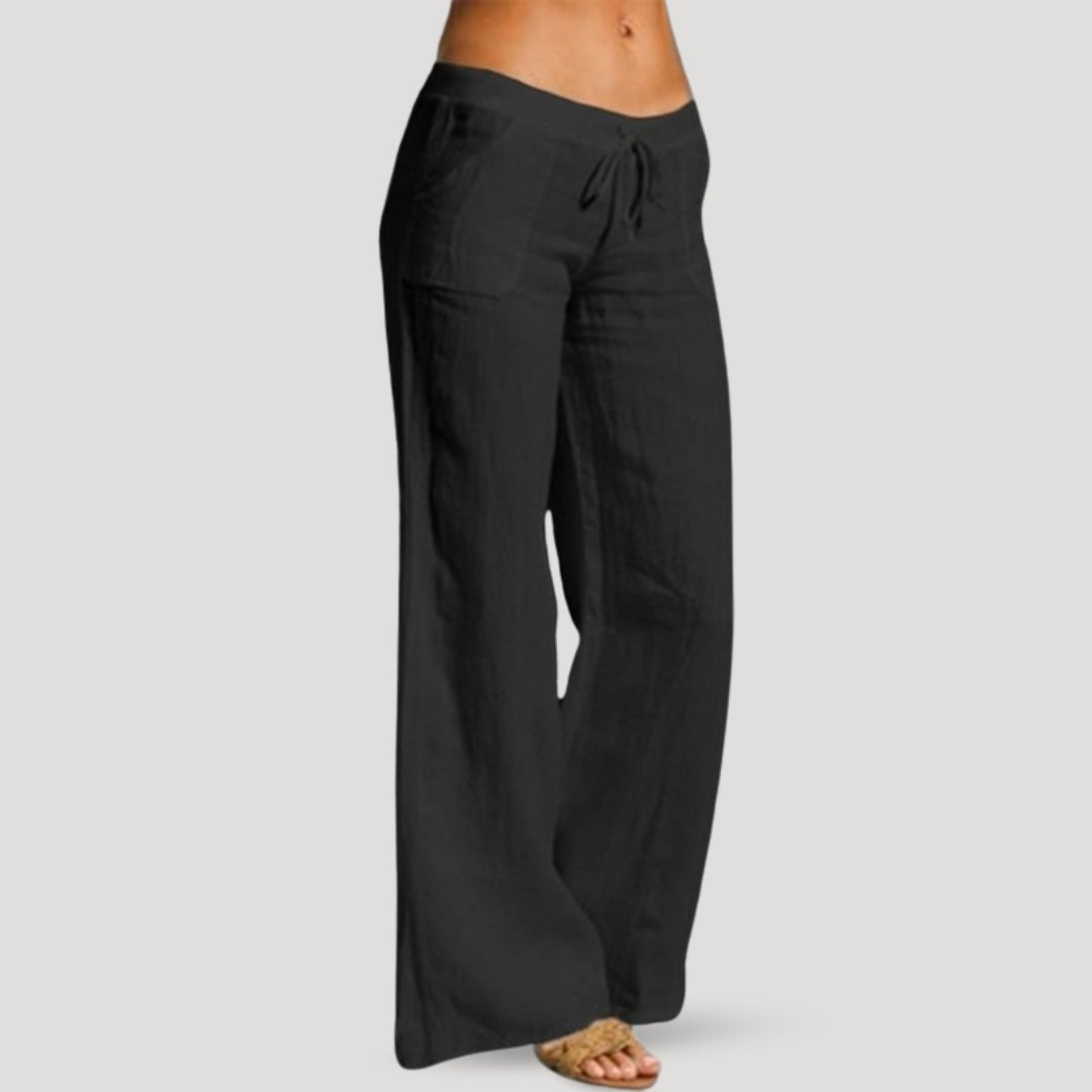 Women's Wide Leg Trousers | Casual