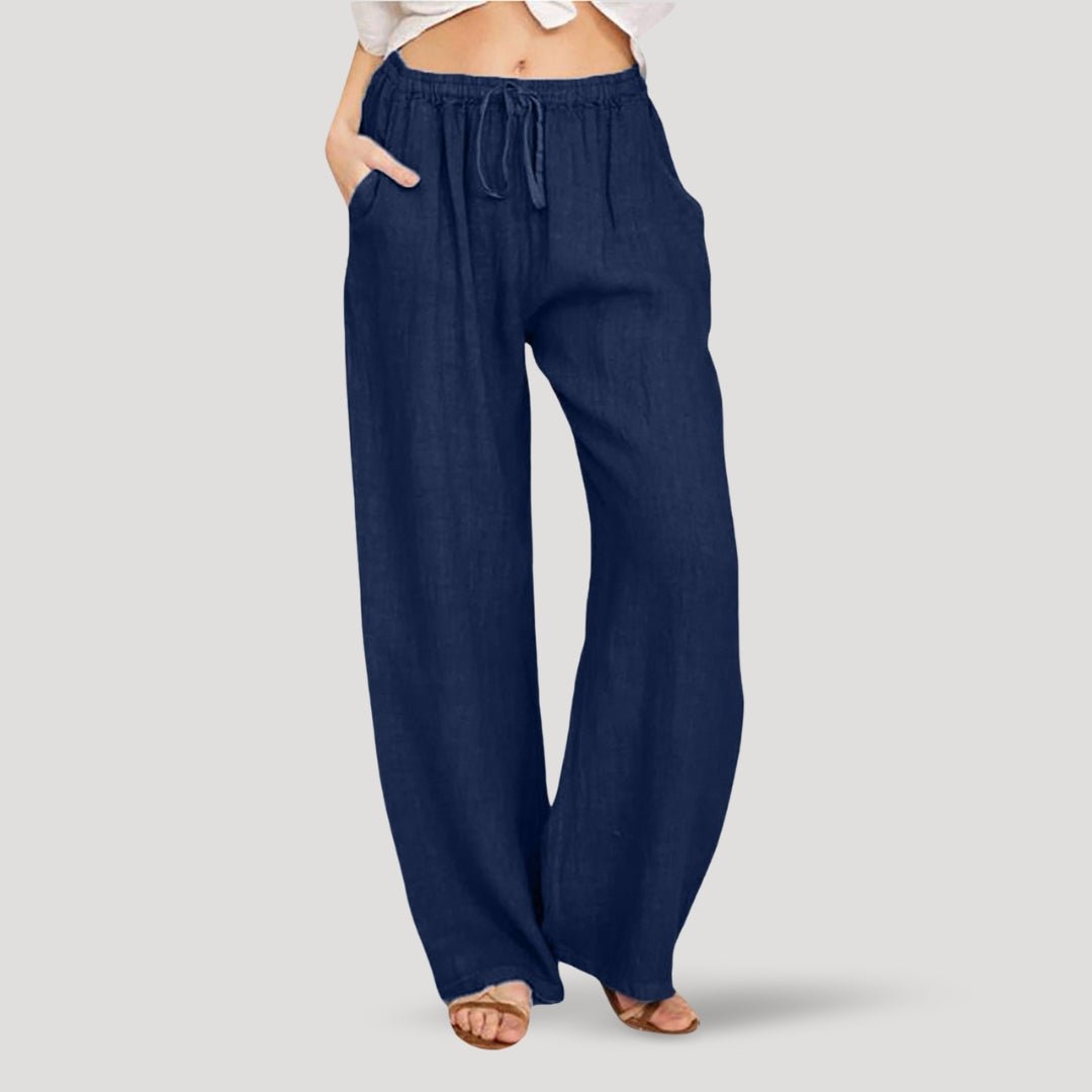 Women's Wide Leg Trousers | Casual