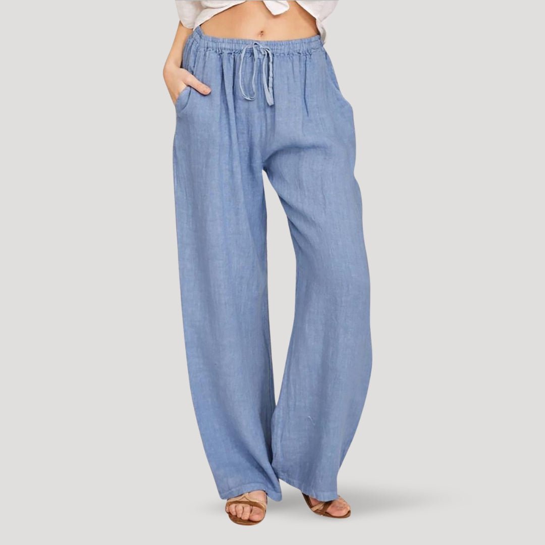 Women's Wide Leg Trousers | Casual