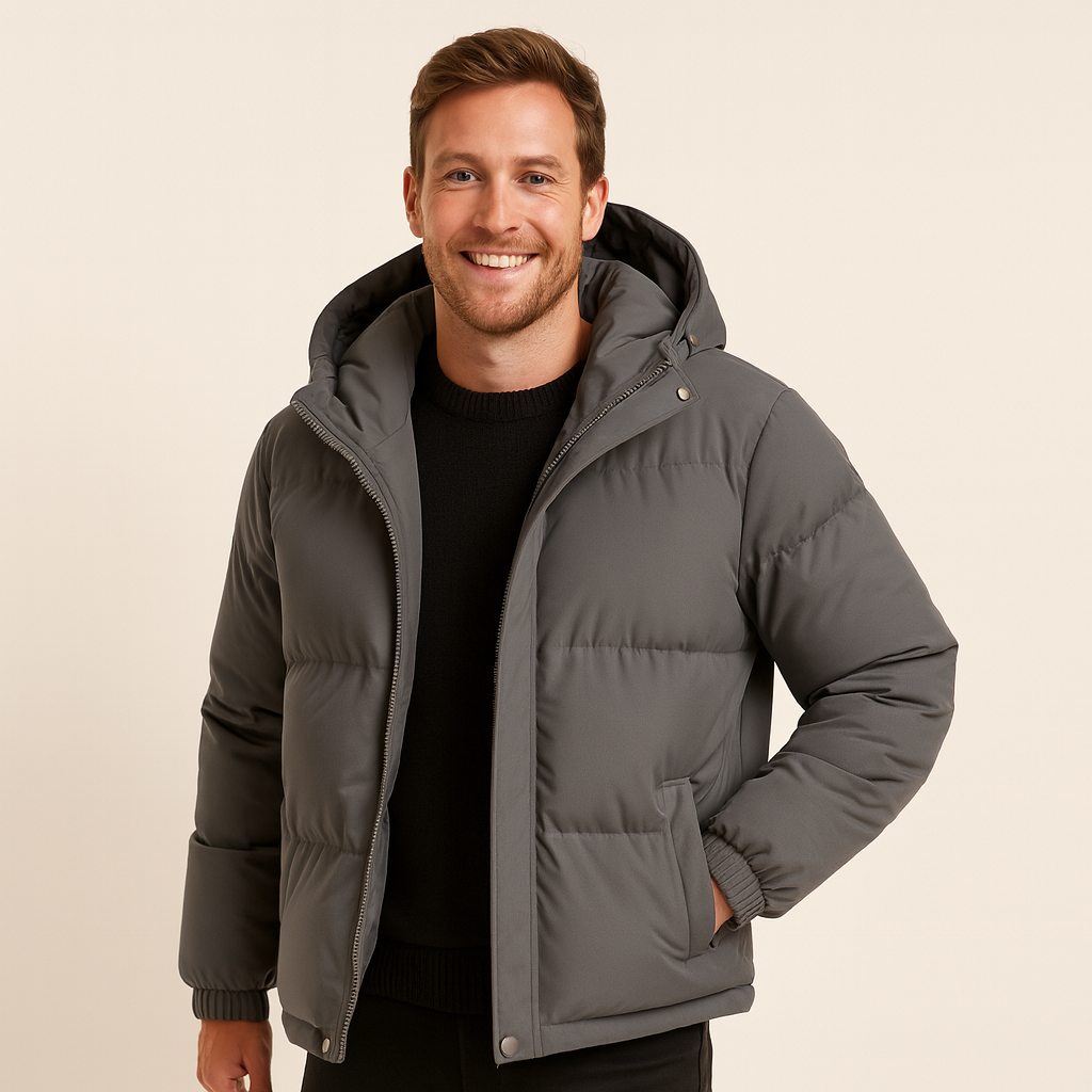 Men's Stylish Puffer Jacket | Versatile