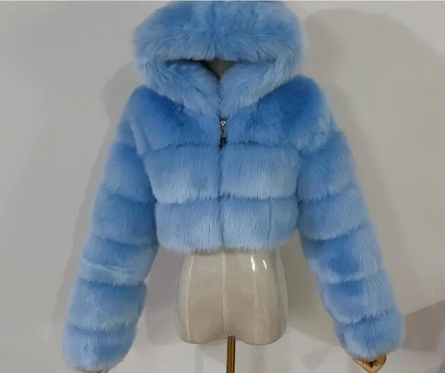 Women’s Stylish Fur Jacket | Chic