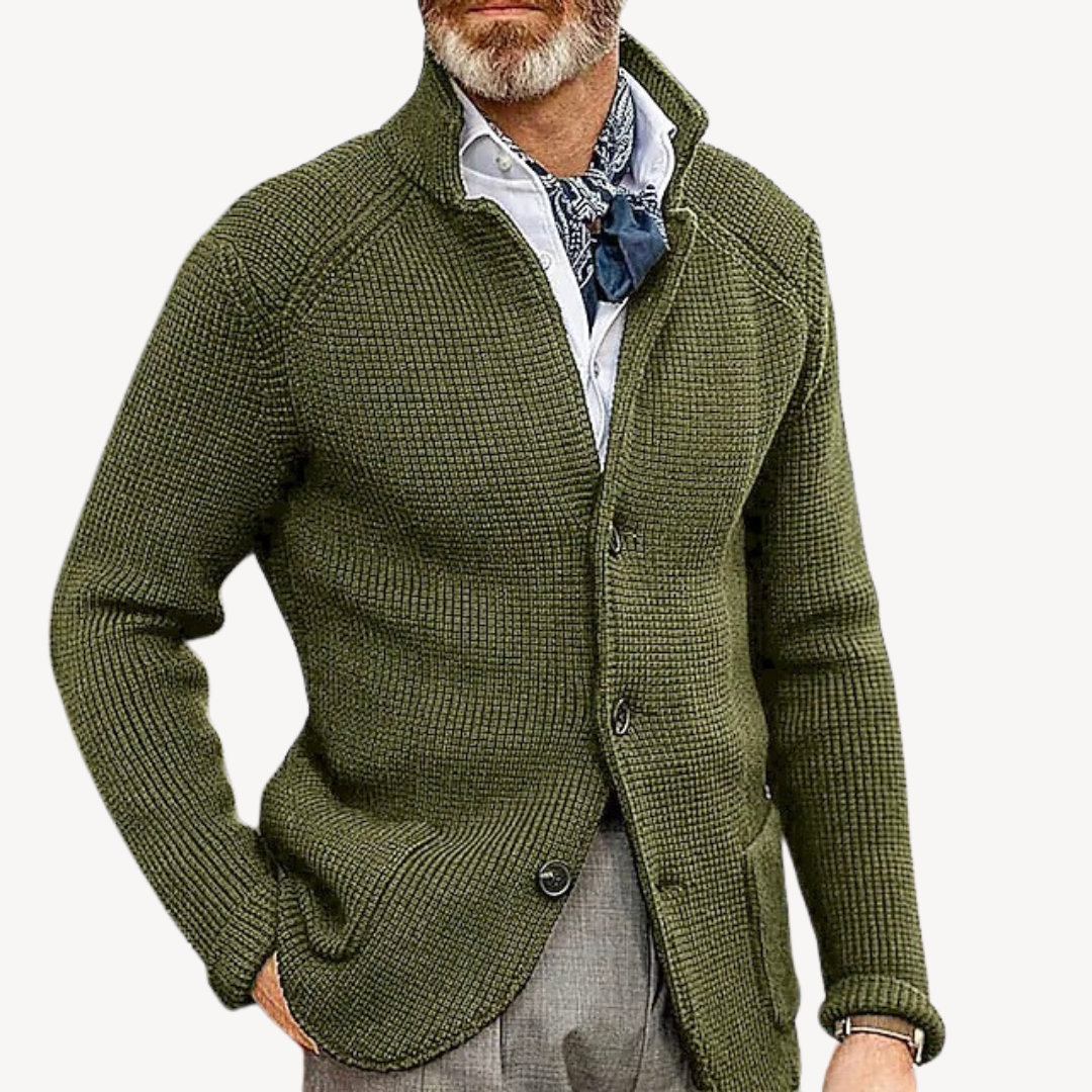 Men’s Stylish Knitted Cardigan | Winter Ready