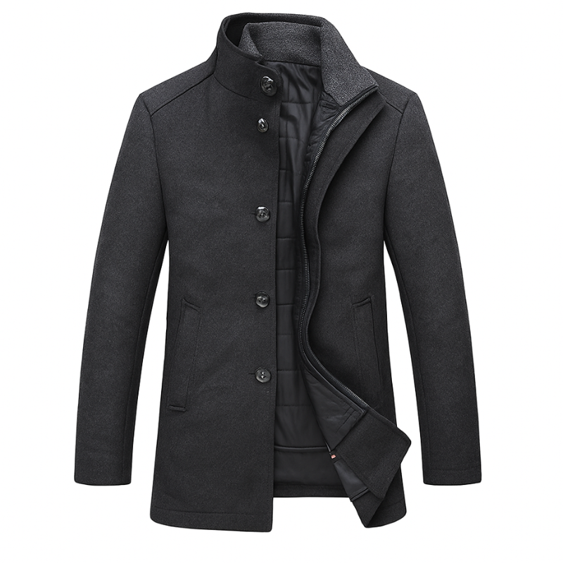 Men’s Refined Classic Coat | Chic Winter Outerwear