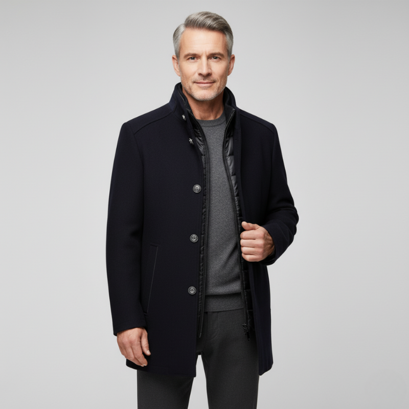 Men’s Refined Classic Coat | Chic Winter Outerwear