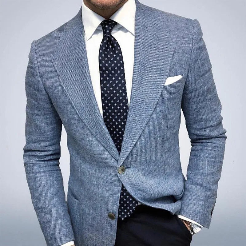 Men's Casual Blazer | Tailored Jacket for Work or Evening