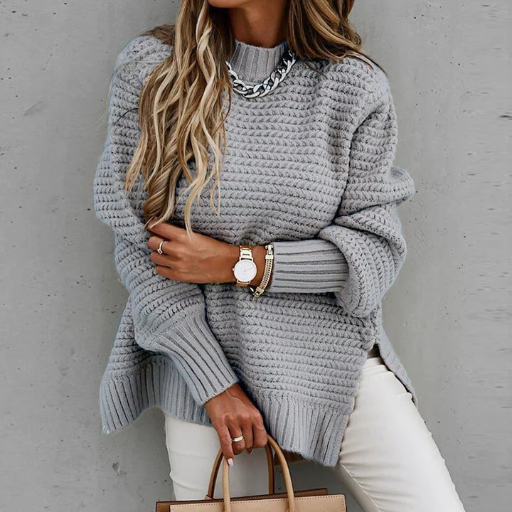 Women’s Cozy Knitted Jumper | Oversized Style