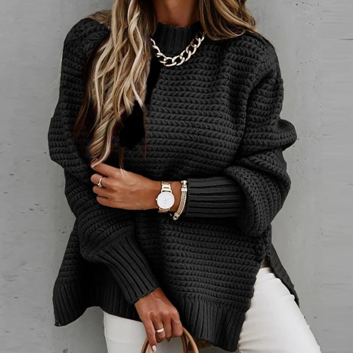 Women’s Cozy Knitted Jumper | Oversized Style