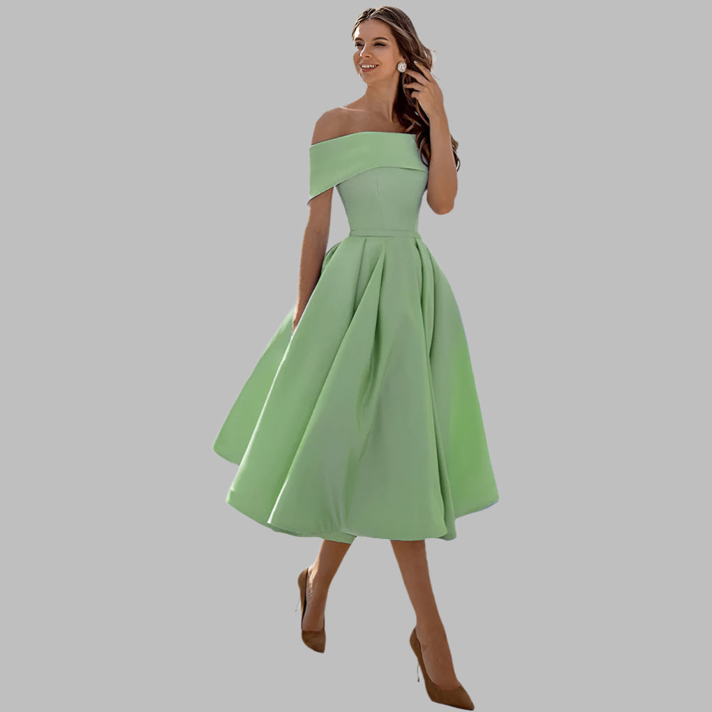 Women’s Off-the-Shoulder Prom Dress | Vintage