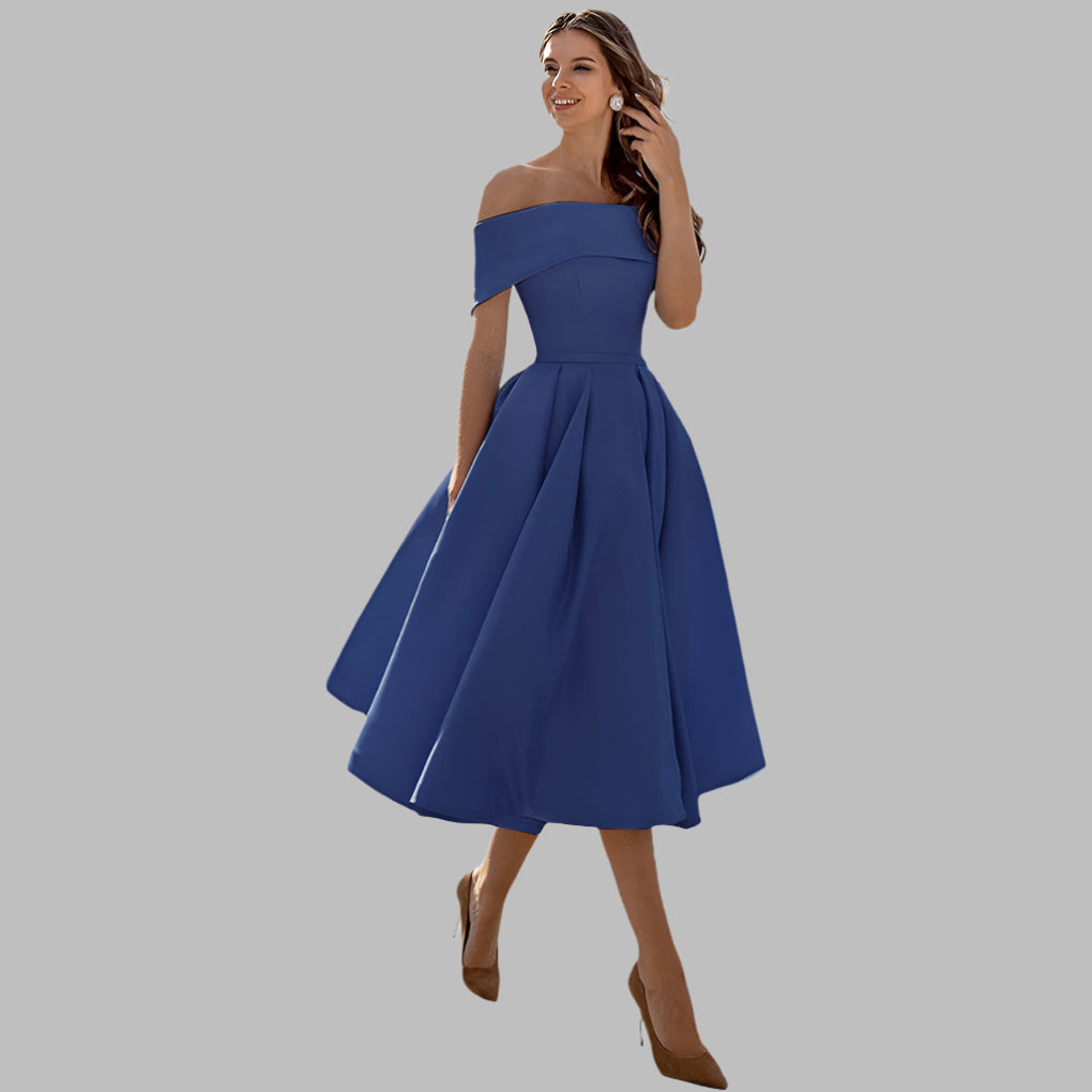 Women’s Off-the-Shoulder Prom Dress | Vintage