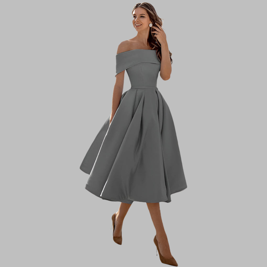 Women’s Off-the-Shoulder Prom Dress | Vintage