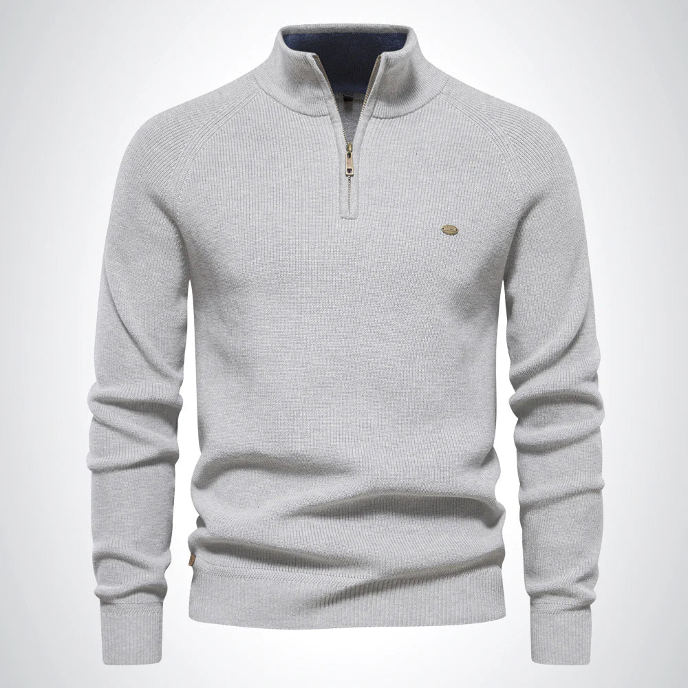 Men's Winter Half Zip Jumper | Casual
