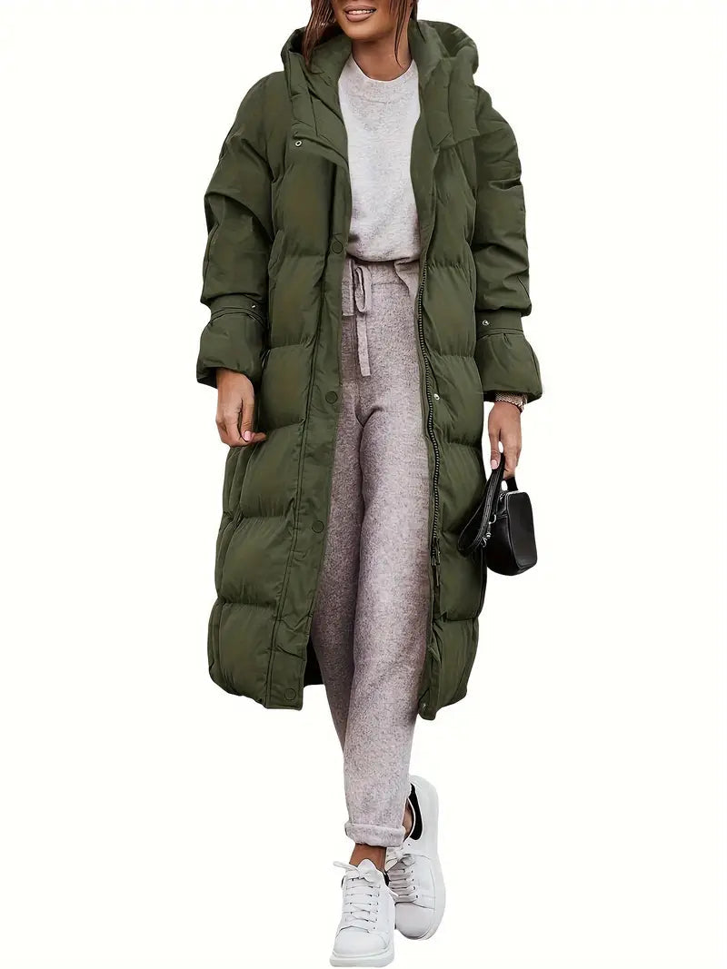Women’s Stylish Coat | Hooded Long Shape