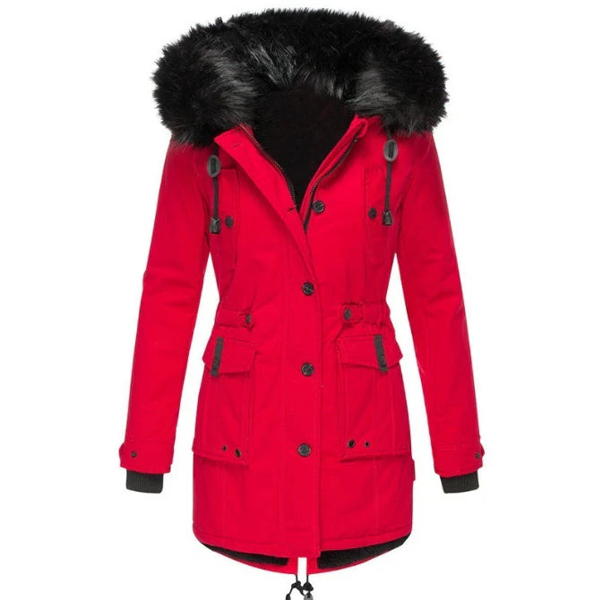 Women’s Stylish Winter Coat with Hood | Cozy