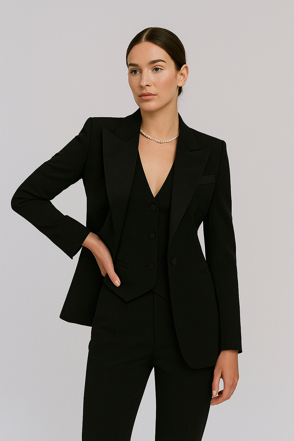 Women’s Refined 3-Piece Suit Set | Stylish Look