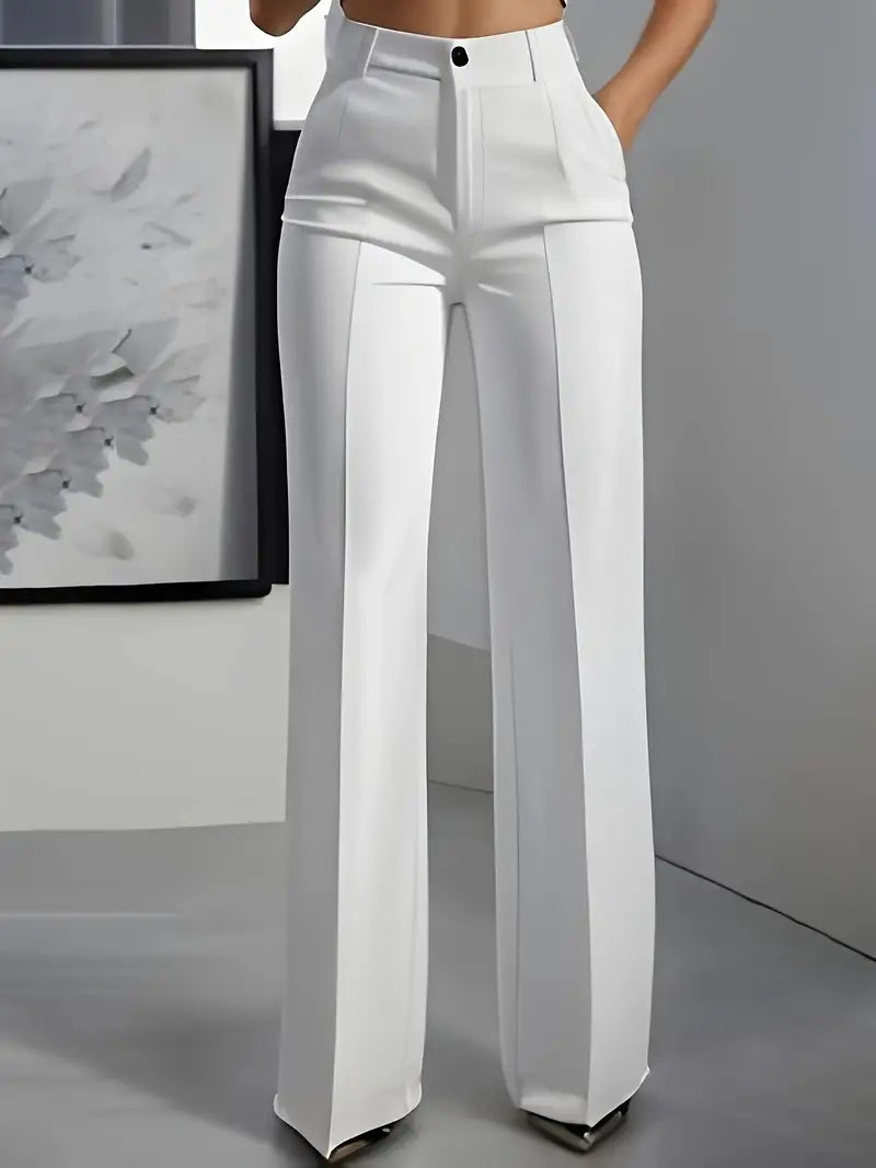 Women’s Formal Straight Leg Trousers | Straight Cut