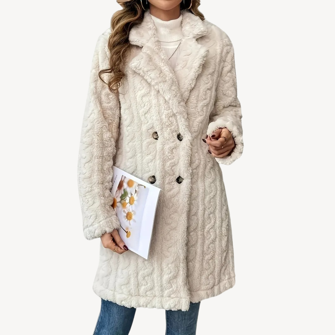 Women’s Stylish Winter Fur Coat | Chic