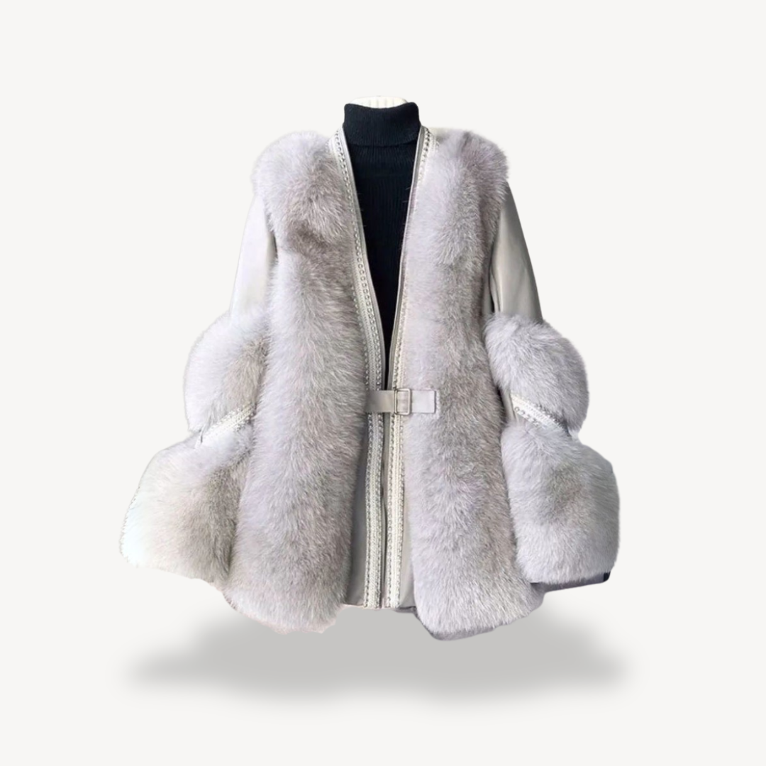 Women’s Stylish Fur Coat | Timeless Design