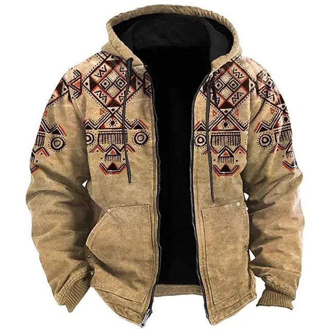 Men’s Cozy Tribal Hoodies | Winter