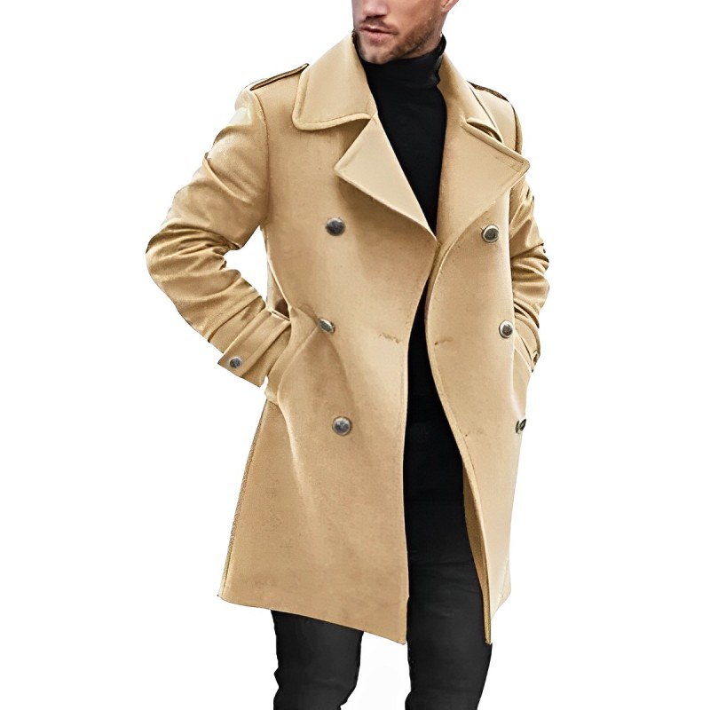 Men’s Stylish Winter Coat | Mid-Length