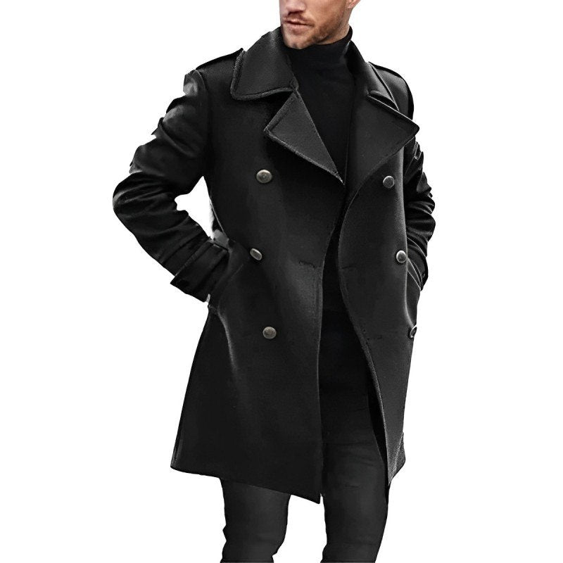 Men’s Stylish Winter Coat | Mid-Length