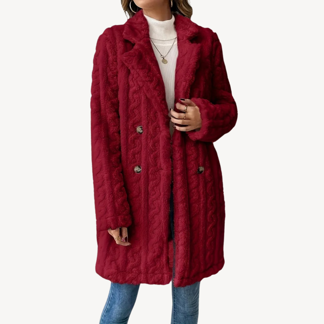 Women’s Stylish Winter Fur Coat | Chic