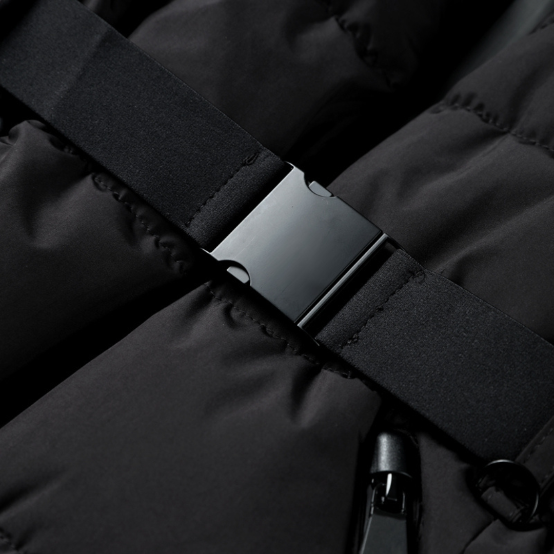 Women’s Stylish Down Puffer Jacket | Belted