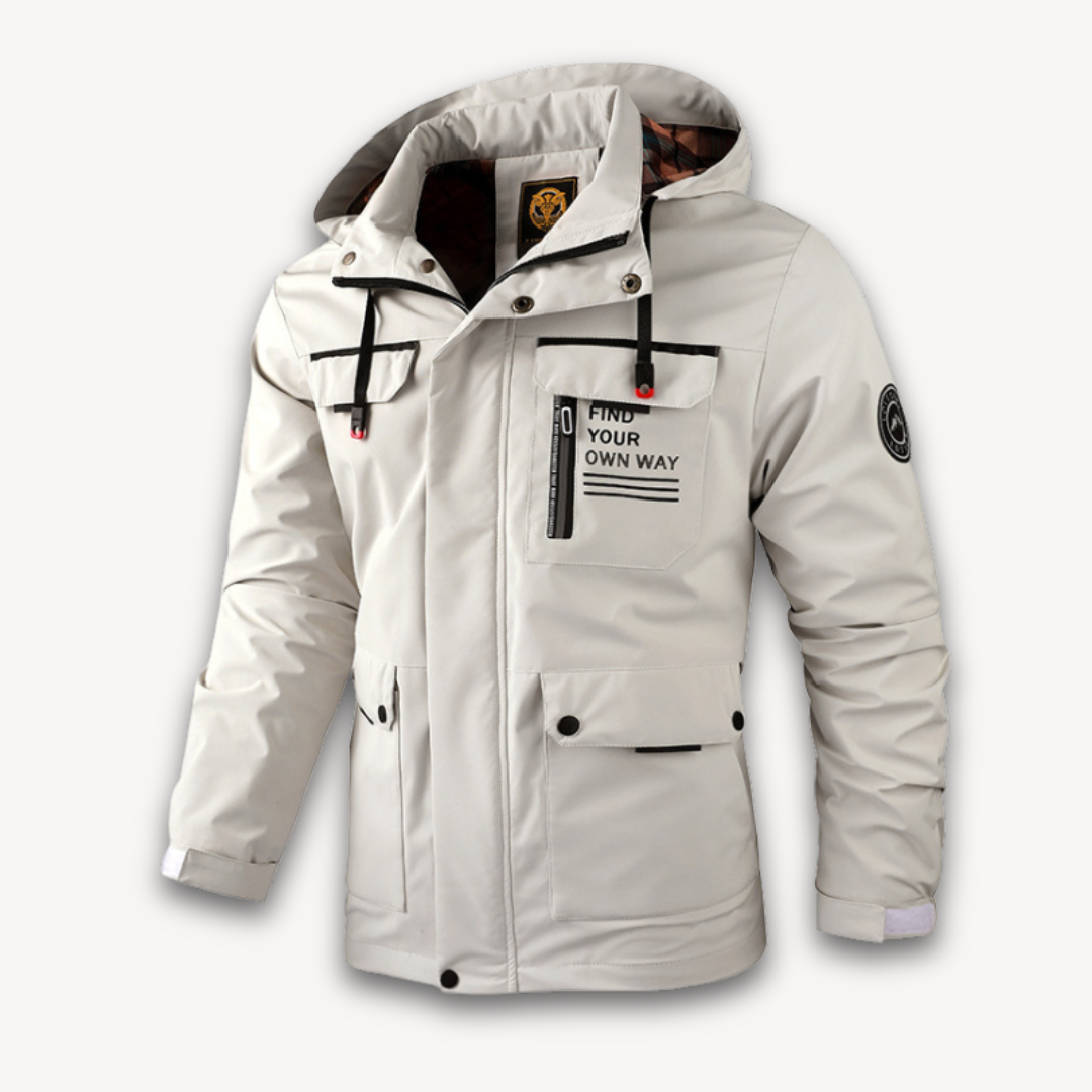 Men’s Outdoor Winter Coat | Detachable Hood