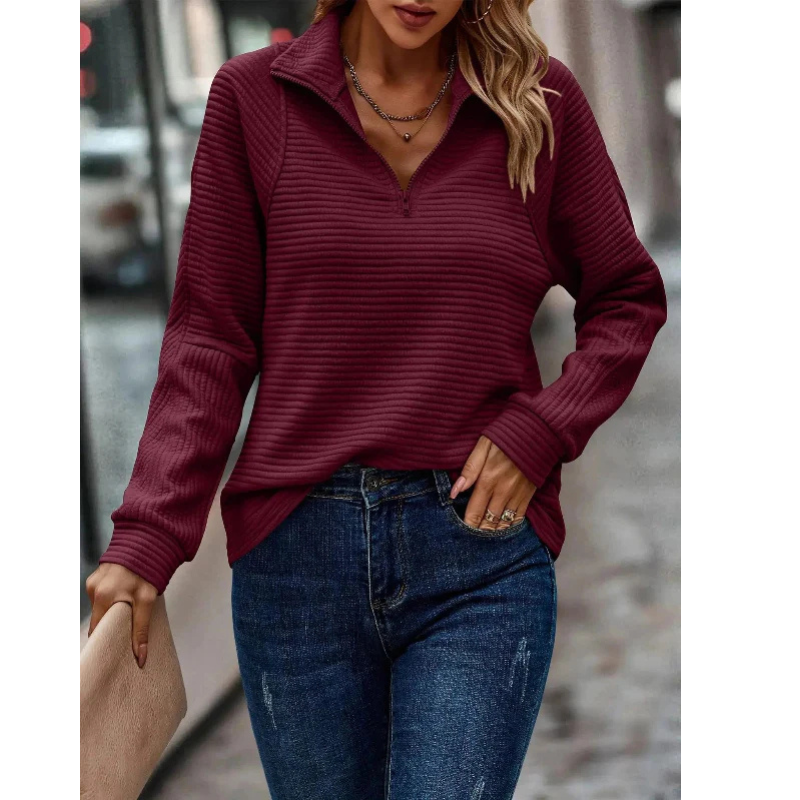 Women’s Collared Jumper | Half Zip