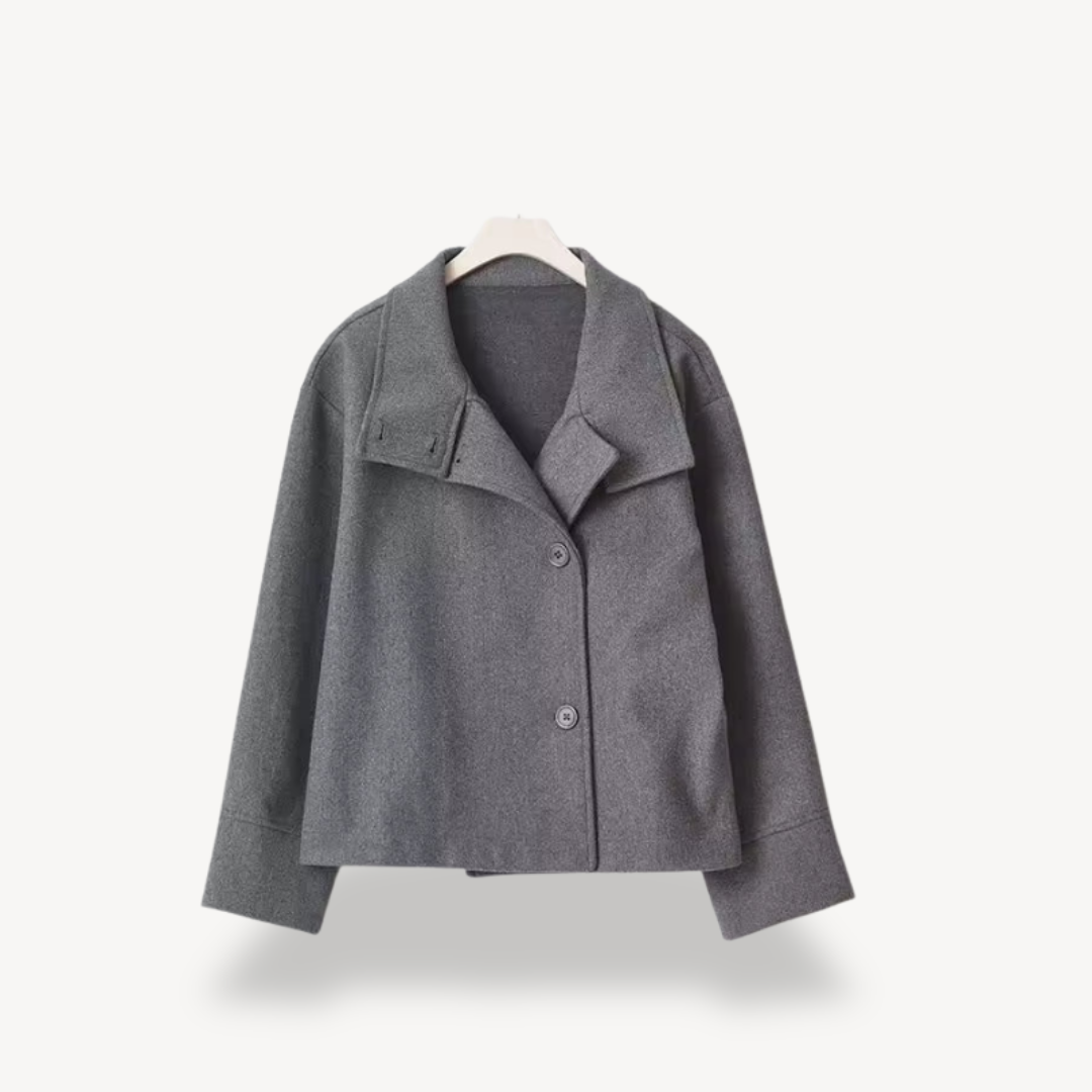 Women’s Stylish Winter Coat | Button Closure