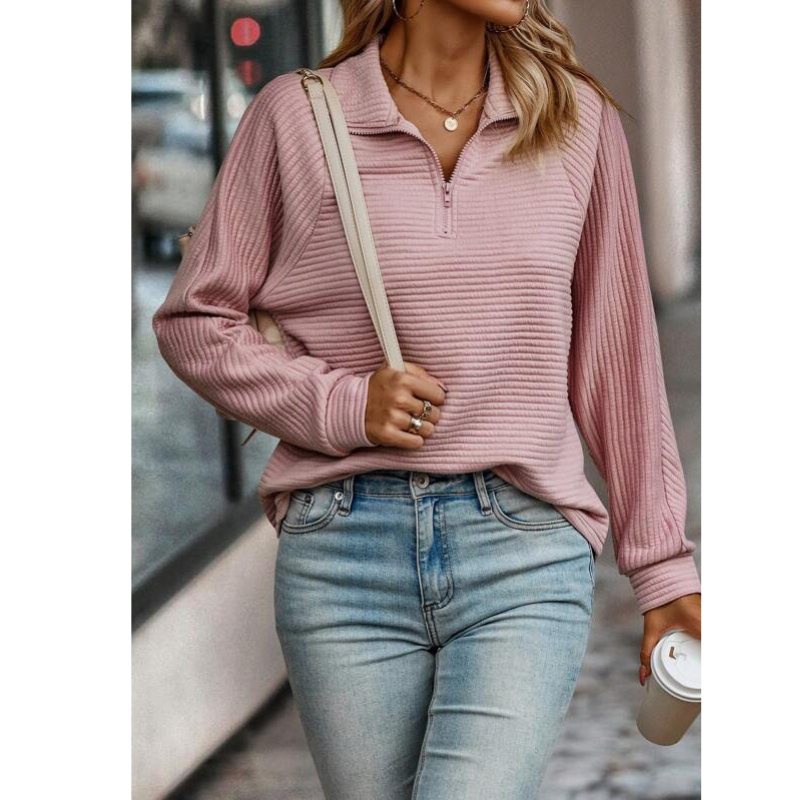 Women’s Collared Jumper | Half Zip