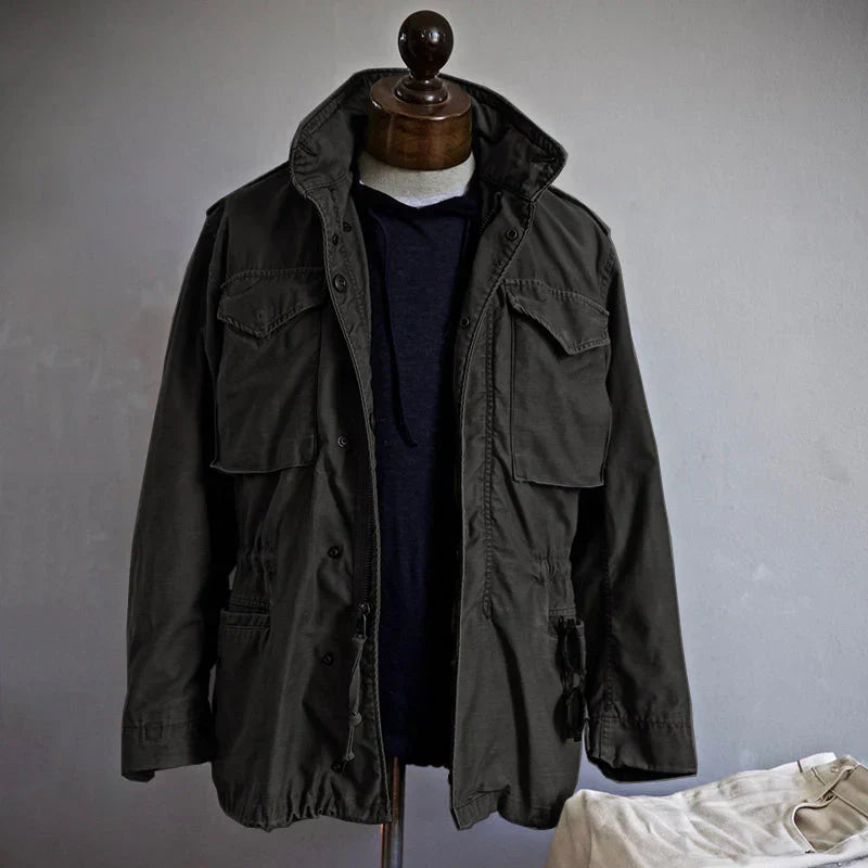 Men's Classic Military Style Jacket | Timeless Design