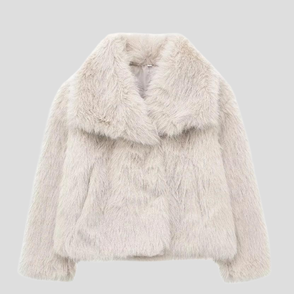Women’s Stylish Fur Jacket | Trendy