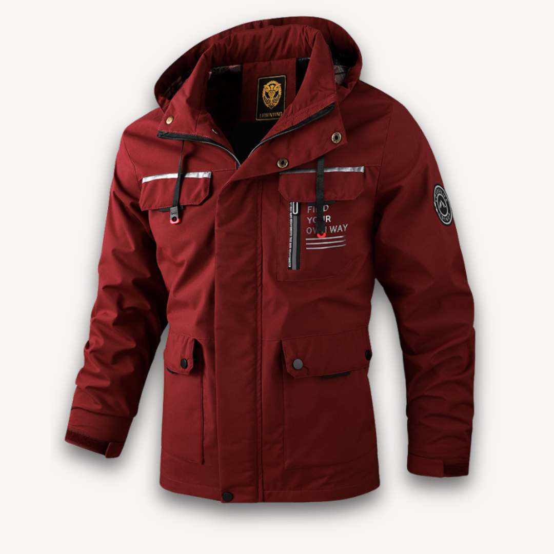 Men’s Outdoor Winter Coat | Detachable Hood
