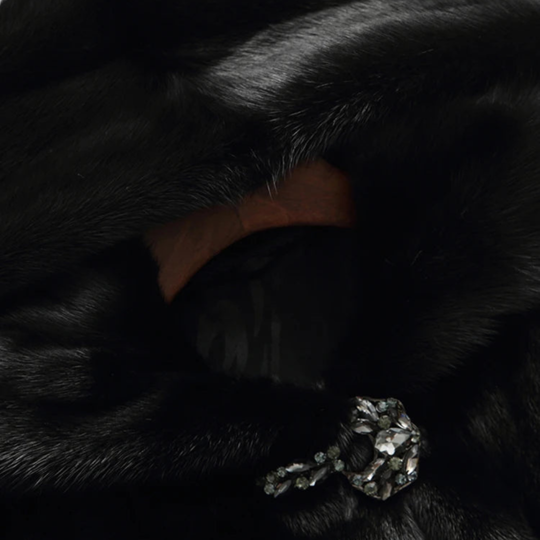 Women’s Stylish Hooded Fur Jacket | Winter