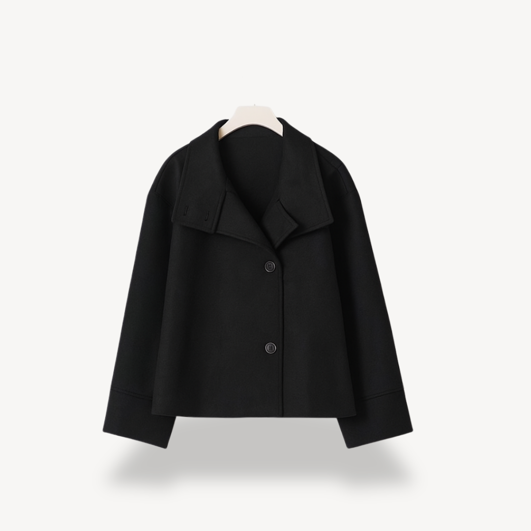 Women’s Stylish Winter Coat | Button Closure